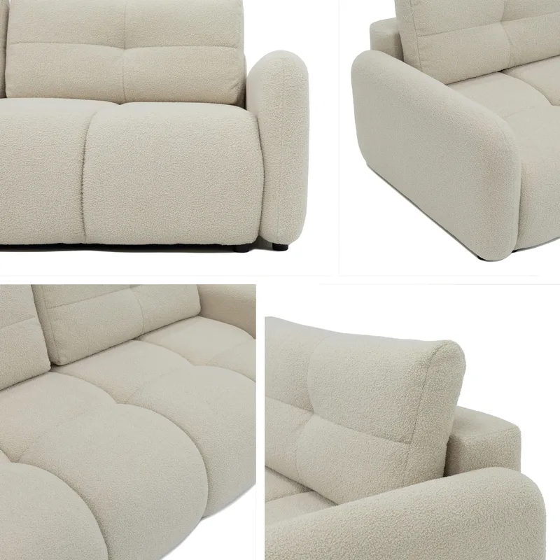 Durven Bäddsoffa 3-sits - Beige - Möbler - Vardagsrum - Bäddsoffor