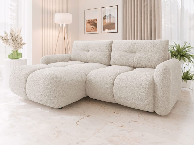 Durven Bäddsoffa 3-sits - Beige - Möbler - Vardagsrum - Bäddsoffor