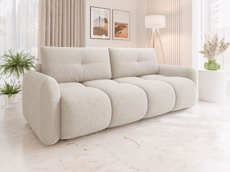 Durven Bäddsoffa 3-sits - Beige - Möbler - Vardagsrum - Bäddsoffor