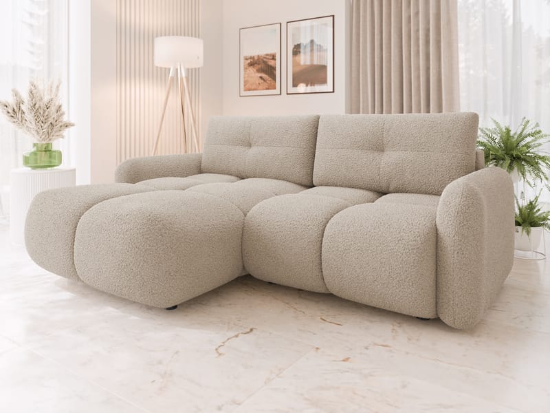 Durven Bäddsoffa 3-sits - Beige - Möbler - Vardagsrum - Bäddsoffor