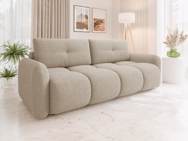 Durven Bäddsoffa 3-sits - Beige - Möbler - Vardagsrum - Bäddsoffor
