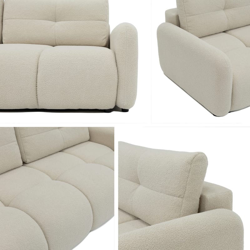 Durven Bäddsoffa 3-sits - Brun - Möbler - Vardagsrum - Bäddsoffor