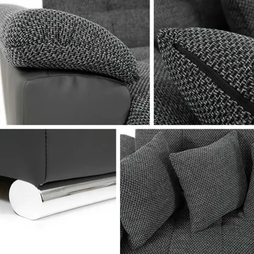 Dynir 6-sits U-Bäddsoffa med förvaring - Möbler - Vardagsrum - Bäddsoffor - Hörnbäddsoffa