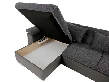 Dynir 6-sits U-Suffa Divan Höger - Möbler - Vardagsrum - Bäddsoffor - Hörnbäddsoffa
