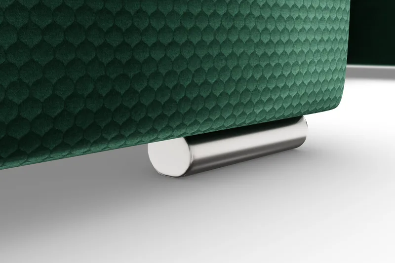 Dynir Bäddsoffa Divan Vänster - Mörkgrön - Möbler - Vardagsrum - Bäddsoffor - U bäddsoffa