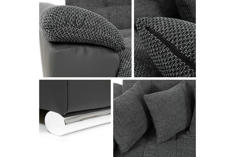 Dynir Bäddsoffa m. Divan och Schäslong 5-sits - Grön - Möbler - Vardagsrum - Bäddsoffor - U bäddsoffa