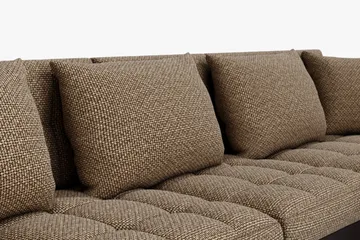 Dynir Hörnbäddsoffa Divan med Förvaring Höger - Beige/Brun - Möbler - Vardagsrum - Bäddsoffor - U bäddsoffa