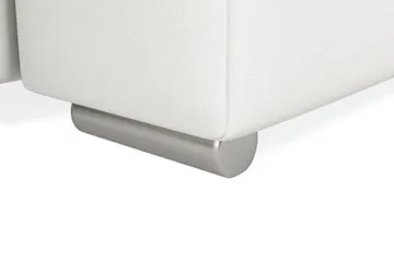 Dynir Hörnbäddsoffa Divan med Förvaring Höger - Vit/Ljusgrå - Möbler - Vardagsrum - Bäddsoffor - U bäddsoffa