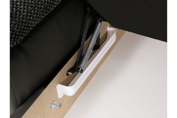 Dynir Hörnbäddsoffa Divan med Förvaring Vänster - Ljusgrå/Vit - Möbler - Vardagsrum - Bäddsoffor - U bäddsoffa