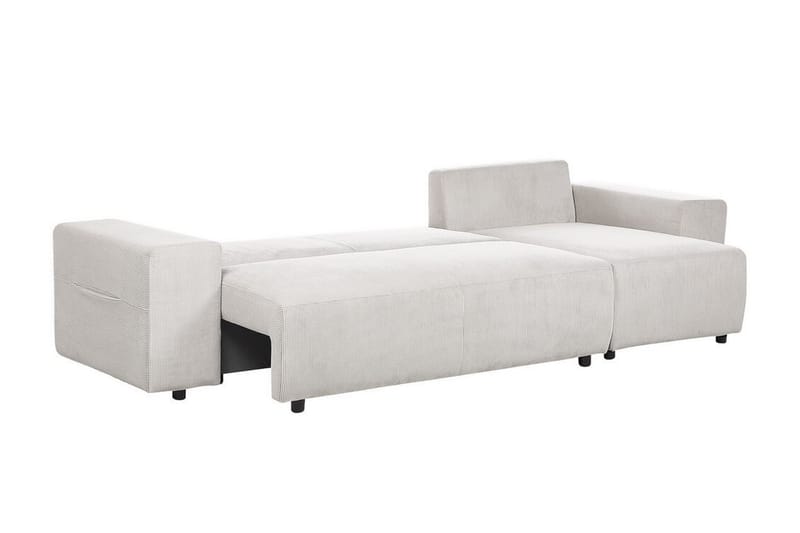 Dysis Hörnbäddsoffa 3-sits - Beige/Svart - Möbler - Vardagsrum - Bäddsoffor - Hörnbäddsoffa