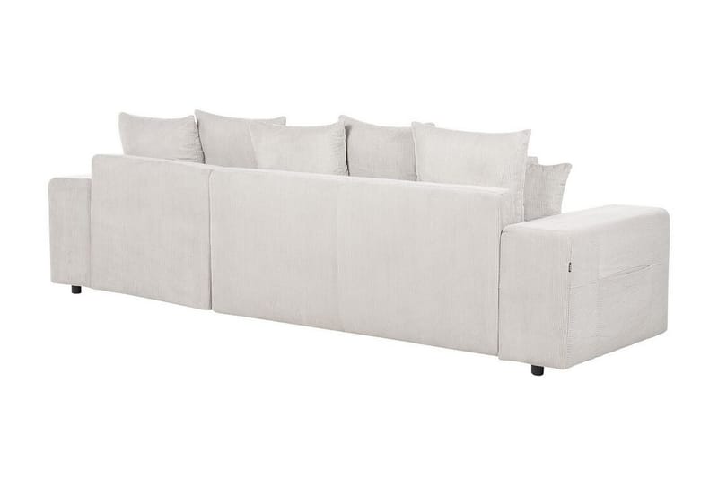 Dysis Hörnbäddsoffa 3-sits - Beige/Svart - Möbler - Vardagsrum - Bäddsoffor - Hörnbäddsoffa
