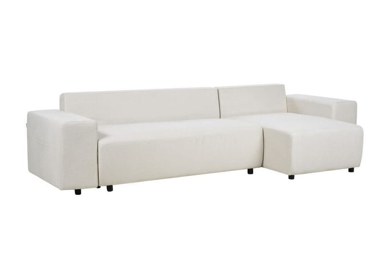 Dysis Hörnbäddsoffa 3-sits - Beige/Svart - Möbler - Vardagsrum - Bäddsoffor - Hörnbäddsoffa