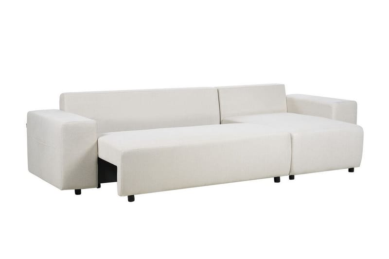 Dysis Hörnbäddsoffa 3-sits - Beige/Svart - Möbler - Vardagsrum - Bäddsoffor - Hörnbäddsoffa