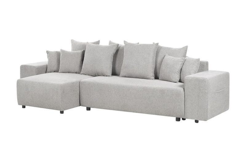 Dysis Hörnbäddsoffa 3-sits - Grå/Svart - Möbler - Vardagsrum - Bäddsoffor - Hörnbäddsoffa
