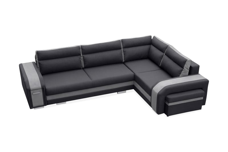 EASTERLY 4-sits Bäddsoffa Universal - Svart - Möbler - Vardagsrum - Bäddsoffor - Hörnbäddsoffa