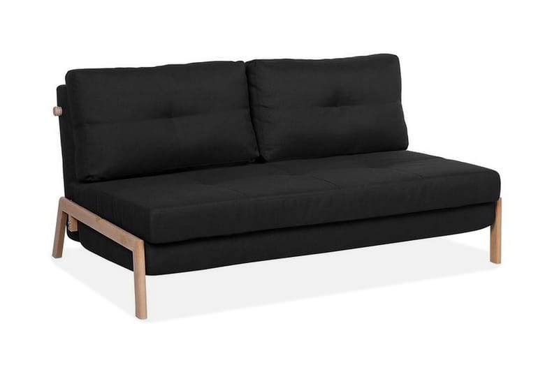 Edland Bäddsoffa 152 cm - Svart - Möbler - Vardagsrum - Bäddsoffor