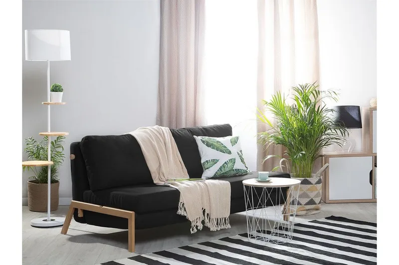 Edland Bäddsoffa 152 cm - Svart - Möbler - Vardagsrum - Bäddsoffor