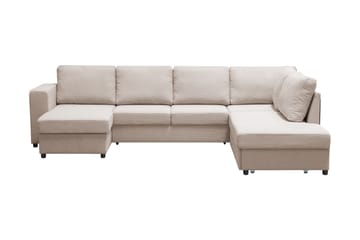 EDMONDS U-Bäddsoffa Höger Beige