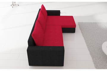 Eguino Bäddsoffa - Grå/Svart - Möbler - Vardagsrum - Bäddsoffor
