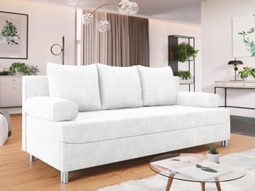 Eifion 3-sits Bäddsoffa - vit - Möbler - Vardagsrum - Bäddsoffor