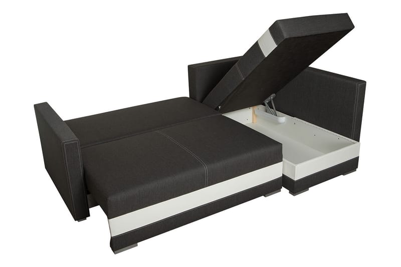 ELANDRINA 4-sits Bäddsoffa - Brun - Möbler - Vardagsrum - Bäddsoffor