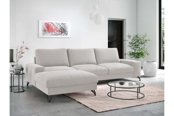 Emet Bäddsoffa med Divan 3-sits - Beige - Möbler - Vardagsrum - Bäddsoffor