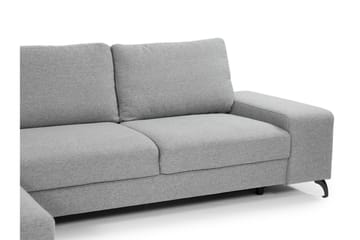 Emet Bäddsoffa med Divan 3-sits - Vit - Möbler - Vardagsrum - Bäddsoffor