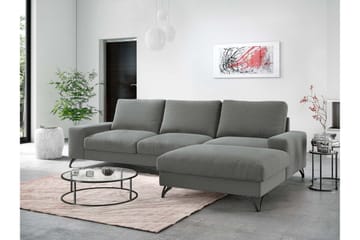 Emet Bäddsoffa med Divan 3-sits - Vit - Möbler - Vardagsrum - Bäddsoffor