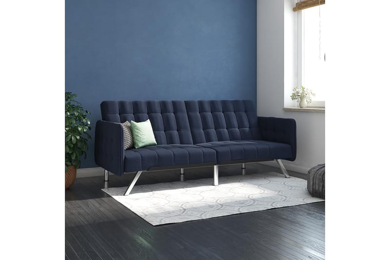 EMILY Bäddsoffa Marinblå - Dorel Home - Möbler - Vardagsrum - Bäddsoffor
