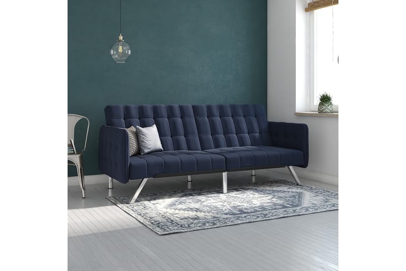 EMILY Bäddsoffa Marinblå - Dorel Home - Möbler - Vardagsrum - Bäddsoffor
