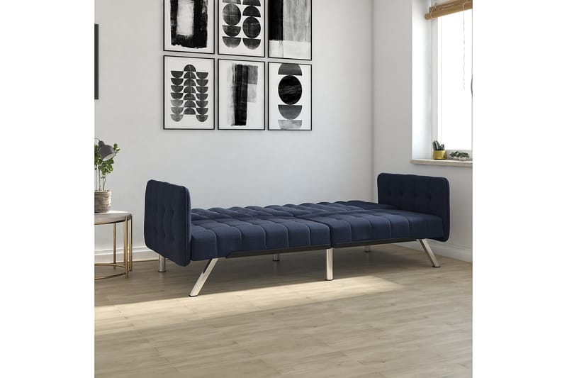 EMILY Bäddsoffa Marinblå - Dorel Home - Möbler - Vardagsrum - Bäddsoffor