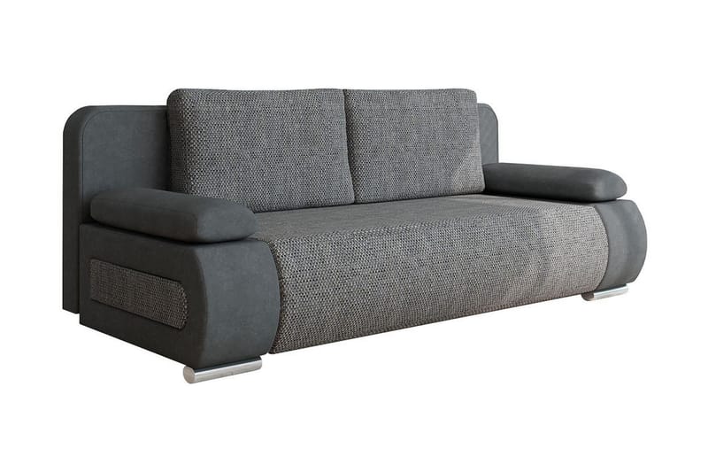 EMMA Bäddsoffa 200x94x76 cm - Grå - Bäddsoffor - 2-sits bäddsoffa