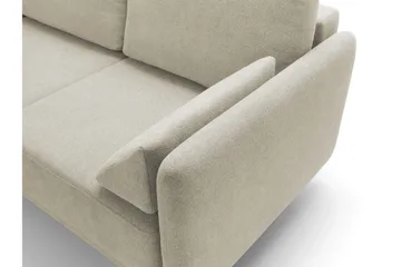 Enaya Bäddsoffa m. Divan 3-sits - Beige - Möbler - Vardagsrum - Bäddsoffor