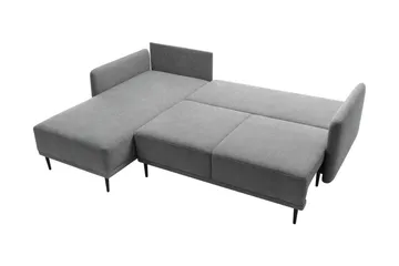 Enaya Bäddsoffa m. Divan 3-sits - Grå - Möbler - Vardagsrum - Bäddsoffor