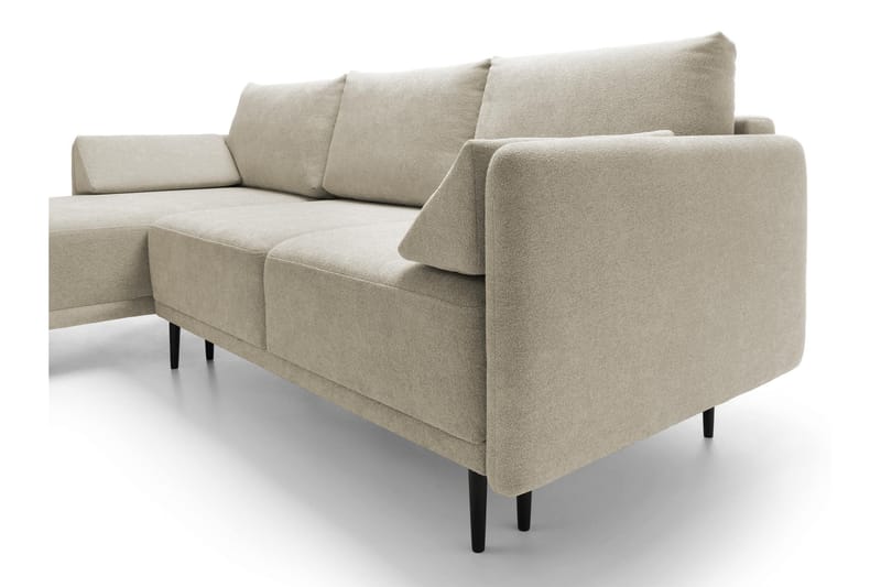 Enaya Bäddsoffa m. Divan 3-sits - Grå - Möbler - Vardagsrum - Bäddsoffor