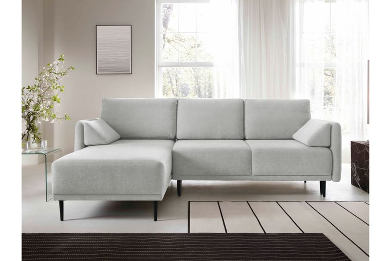 Enaya Bäddsoffa m. Divan 3-sits - Grå - Möbler - Vardagsrum - Bäddsoffor