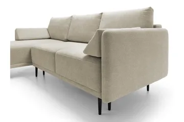 Enaya Bäddsoffa m. Divan 3-sits - Grå - Möbler - Vardagsrum - Bäddsoffor