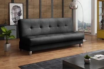 Enduro Bäddsoffa 195x85x90 cm - Grå - Möbler - Vardagsrum - Bäddsoffor