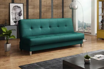 Enduro Bäddsoffa 195x85x90 cm - Grön - Möbler - Vardagsrum - Bäddsoffor