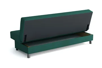 Enduro Bäddsoffa 195x85x90 cm - Grön - Möbler - Vardagsrum - Bäddsoffor