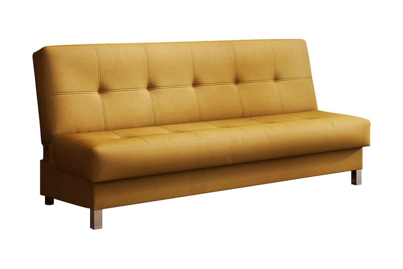 Enduro Bäddsoffa 195x85x90 cm - Gul - Möbler - Vardagsrum - Bäddsoffor