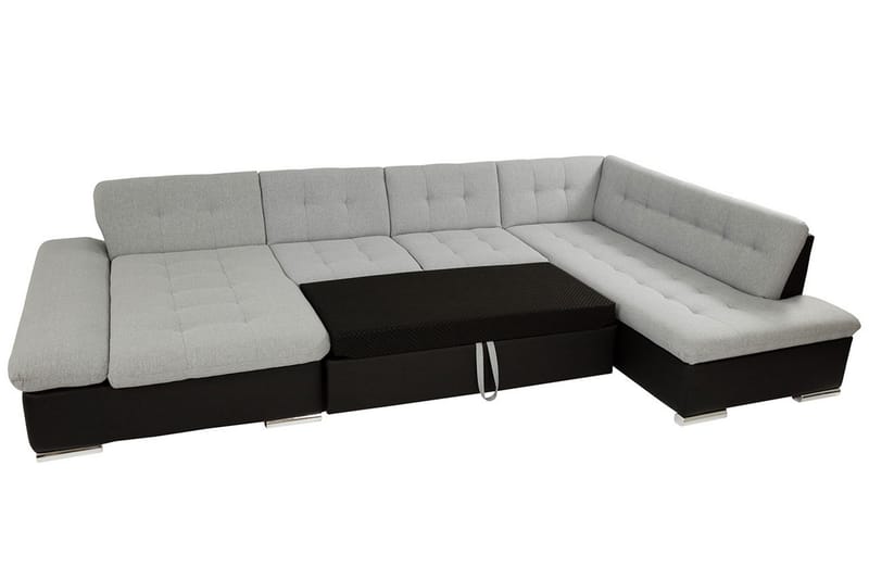 ERNYR 4-sits Bäddsoffa Höger - Grå - Möbler - Vardagsrum - Bäddsoffor - U bäddsoffa