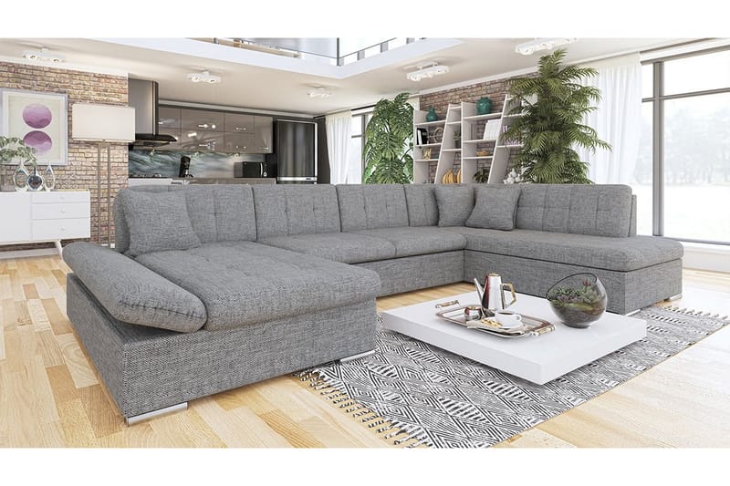 ERNYR Bäddsoffa - Grå - Möbler - Vardagsrum - Bäddsoffor - U bäddsoffa