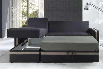Euforia Divanbäddsoffa 234x156x82 cm - Rosa - Möbler - Vardagsrum - Bäddsoffor
