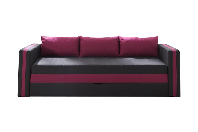Euforia Soffa 222x75x71 cm, Rosa