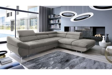Fabio Divanbäddsoffa 280x235x88 cm - Grå - Möbler - Vardagsrum - Bäddsoffor