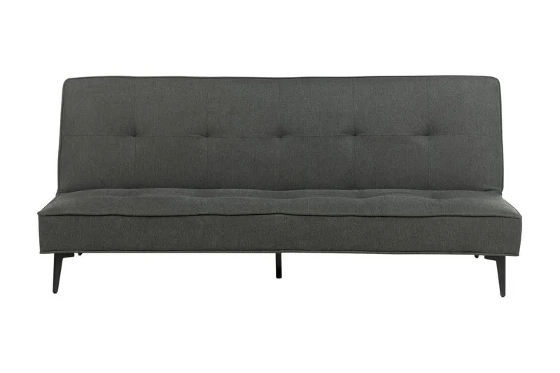 Faizal Bäddsoffa 3-sits, Mörkgrå/Svart