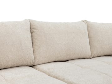 Falor 3-sits Bäddsoffa med divan Vänstervänd - brun - Möbler - Vardagsrum - Bäddsoffor - Hörnbäddsoffa