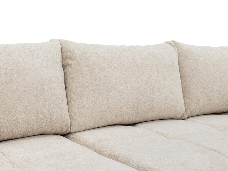 Falor 3-sits Bäddsoffa med divan Vänstervänd - brun - Möbler - Vardagsrum - Bäddsoffor - Hörnbäddsoffa