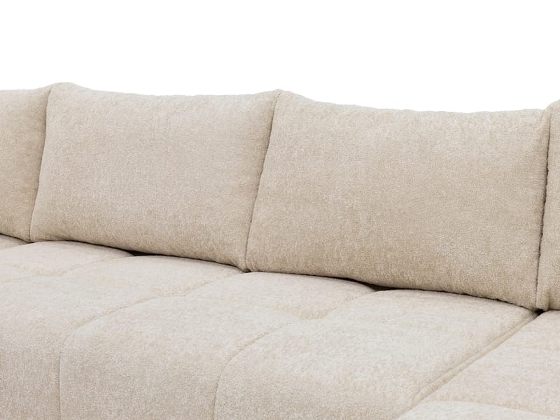 Falor 5-sits U-formad bäddsoffa - Brun - Möbler - Vardagsrum - Bäddsoffor - Hörnbäddsoffa